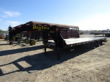 2020 25FT BIG TEX GOOSENECK FLATBED TRAILER W/ TITLE