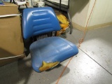 BLUE TRACTOR SEAT