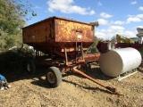 GRAVITY WAGON W/ AUGER ON KORY 10 TON GEAR