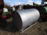 500 GALLON FUEL TANK W/ 110V PUMP