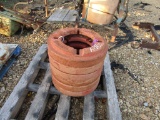 (6) KUBOTA WHEEL WEIGHTS - 6X TIMES THE PRICE