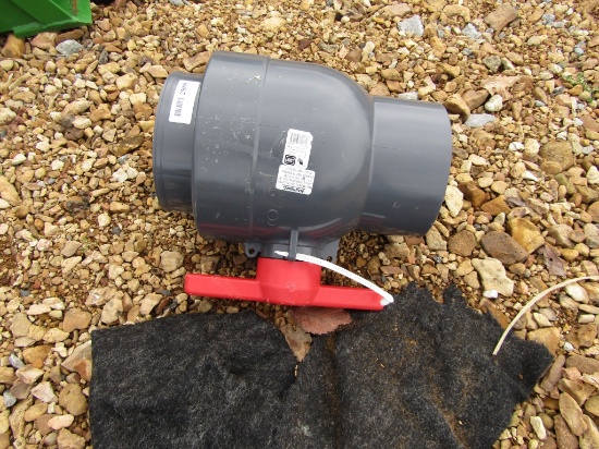 NEW 6'' SHUT OF VALVE