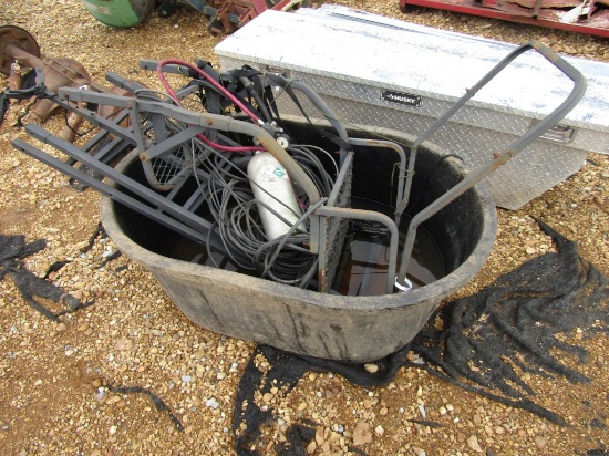 WATER TUB AND DEER STAND