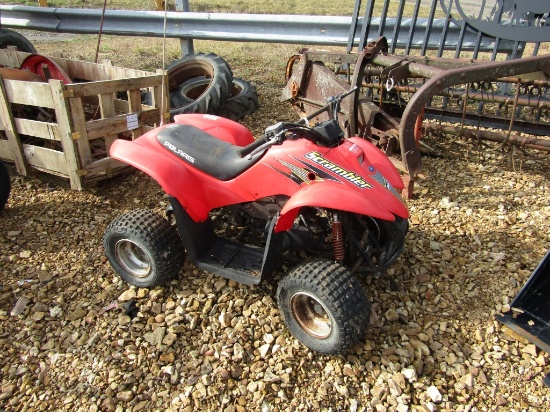 SCRAMBLER 50 KIDS FOUR WHEELER - NO TITLE