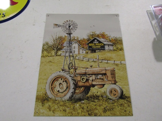 MAIL POUCH METAL SIGN