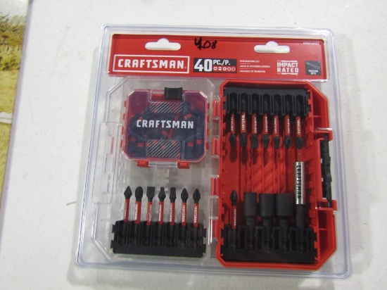 40PC CRAFTSMAN SCREWDRIVER IMPACT SET