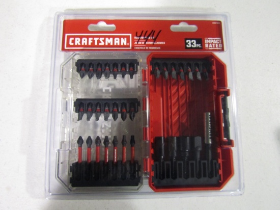 33PC CRAFTSMAN SCREWDRIVER IMPACT SET