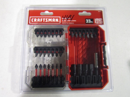 33PC CRAFTSMAN SCREWDRIVER IMPACT SET