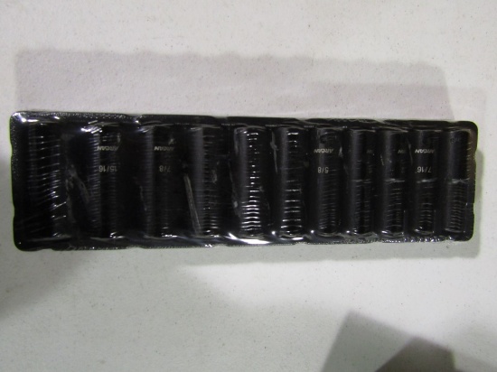 11PC ARCAN 1/2'' DEEP IMPACT SOCKETS