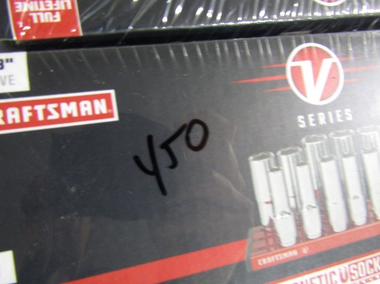 12PC CRAFTSMAN 3/8'' DEEP SOCKET SET