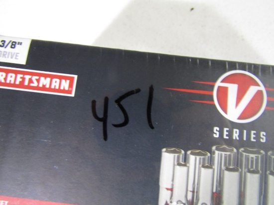 12PC CRAFTSMAN 3/8'' DEEP SOCKET SET