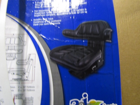 NEW BLACK UNIVERSAL TRACTOR SEAT