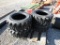 (4) NEW 12-16.5 SKID STEER TIRES - ALL ONE PRICE