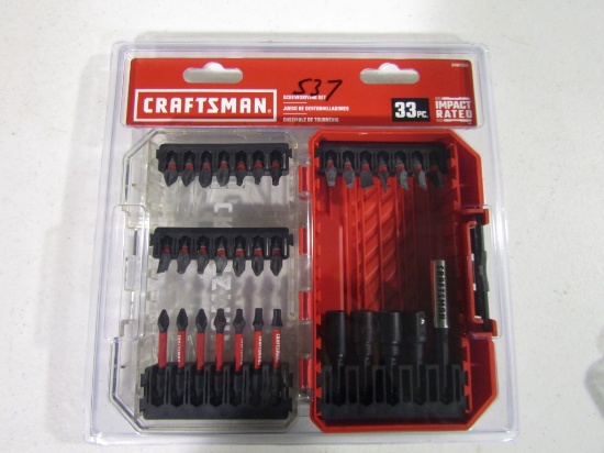 33PC CRAFTSMAN SCREWDRIVER IMPACT SET
