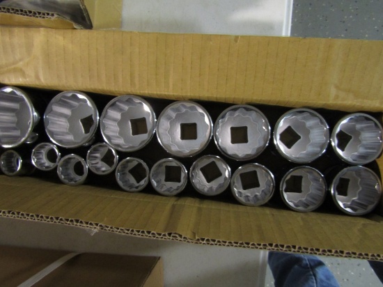 17PC CRAFTSMAN 3/4'' SOCKET SET