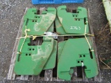 (8) JOHN DEERE WEIGTHS - 8X TIMES THE PRICE