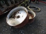 (2) 38'' TRACTOR RIMS - BOTH ONE PRICE
