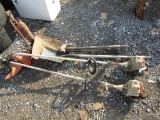 (2) STIHL WEEDEATERS/ HAND TOOLS/ PUMP - ALL ONE PRICE