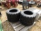 (4) NEW 10-16.5 SKID STEER TIRES - ALL ONE PRICE