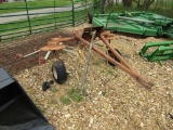 2 BASKET AG EQUIP HAY TEDDER W/ SHAFT