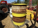 (2) 16''X38'' CLAMP-ON DUALS RIMS - BOTH ONE PRICE