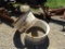 (2) 30'' TRACTOR RIMS - ONE HAS BAD VALVE STEM SPOT