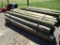 APPROX (20) 8'' X 8' TREATED FENCE POST - ALL ONE PRICE