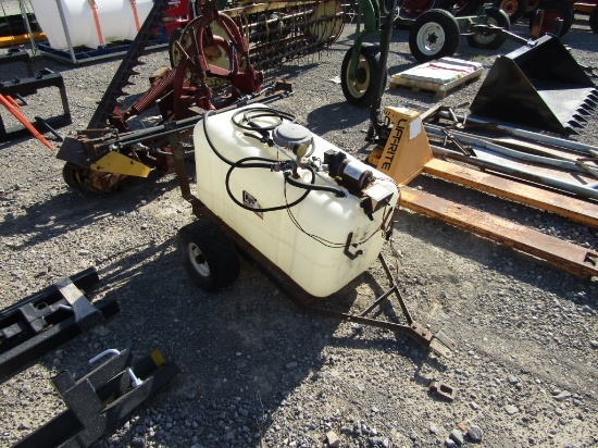 45 GALLON PULL BEHIND SPRAYER