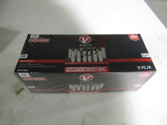 12PC CRAFTSMAN 3/8'' DEEP METRIC SOCKET