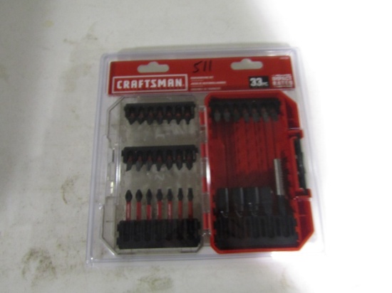 33PC CRAFTSMAN IMPACT SCREWDRIVER SET