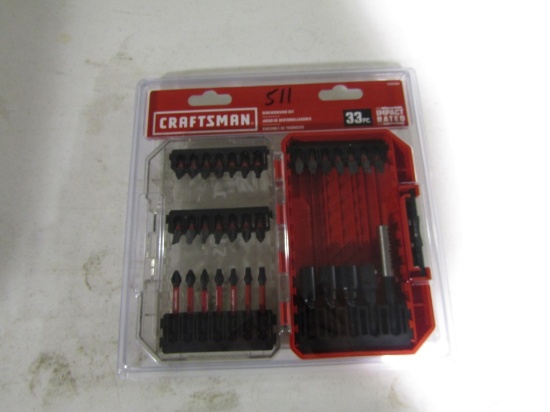 33PC CRAFTSMAN IMPACT SCREWDRIVER SET