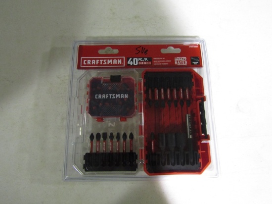 40PC CRAFTSMAN IMPACT SCREWDRIVER SET