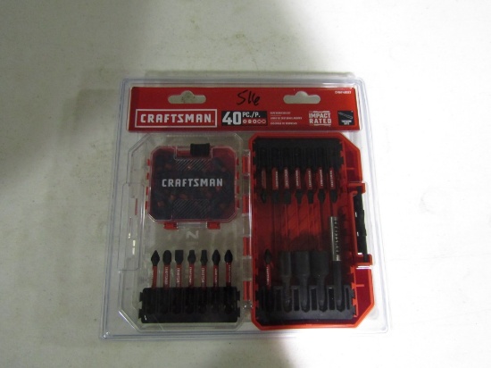 40PC CRAFTSMAN IMPACT SCREWDRIVER SET