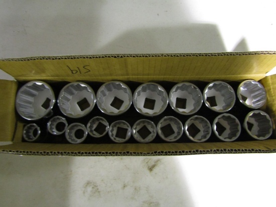 17PC CRAFTSMAN 3/4'' SOCKET SET