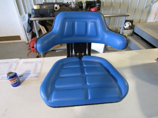 NEW UNIVERSAL BLUE TRACTOR SEAT