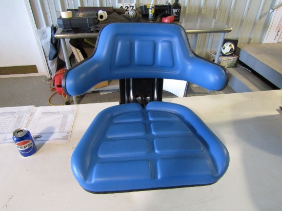 NEW UNIVERSAL BLUE TRACTOR SEAT