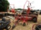 4 BASKET KUHN HYD FOLD AND TILT HAY TEDDER