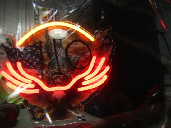 STATUE OF LIBERTY LED SIGN