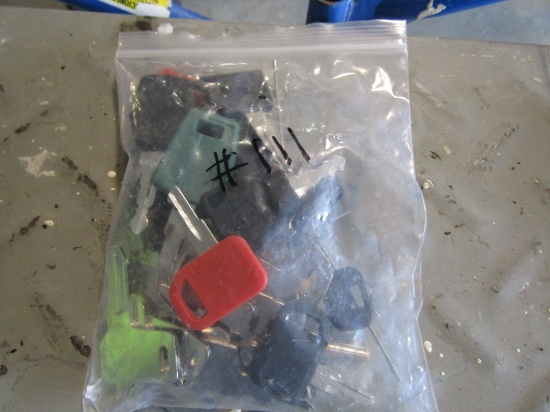 PACK OF TRACTOR KEYS