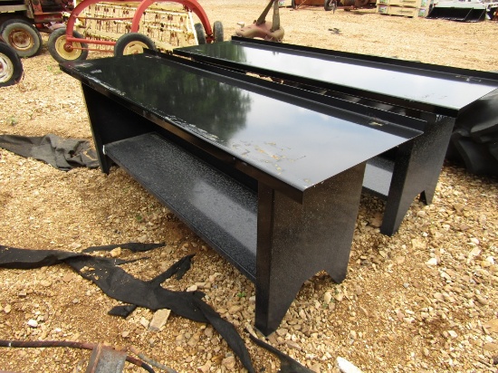 NEW 90'' KC METAL TABLE