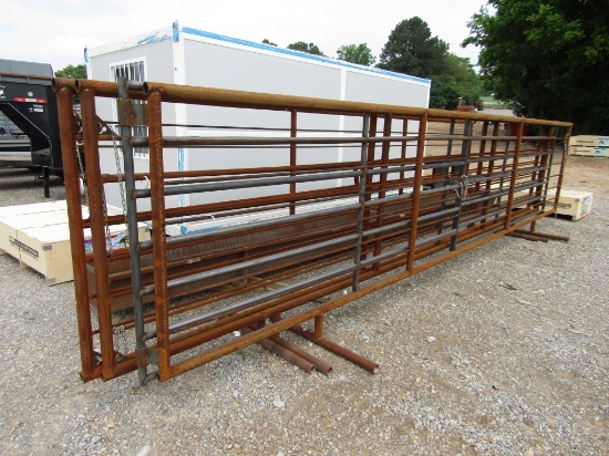 24FT HD SELF STANDING PANEL W/ 12FT SWING GATE