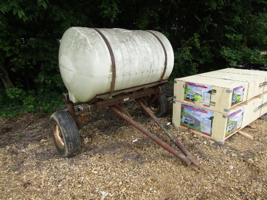 400 GALLON SPRAYER TANK AND FRAME