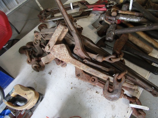 (7) CHAIN BINDERS - ALL ONE PRICE