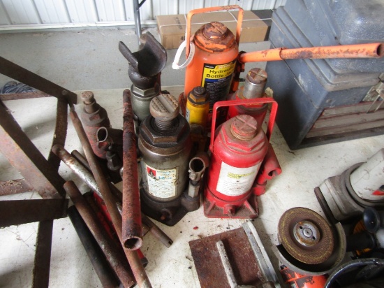 (8) BOTTLE JACKS - ALL ONE PRICE