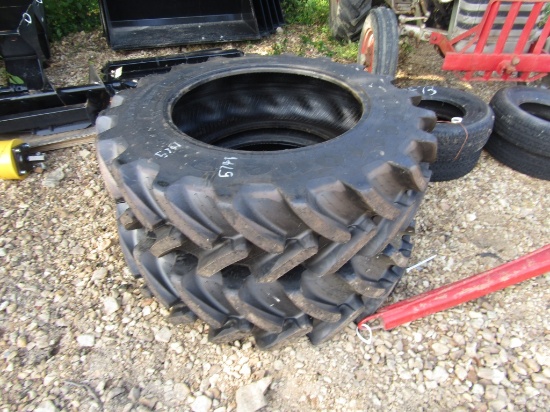 (2) NEW 340/85R28 FIRESTONE TRACTOR TIRES - BOTH ONE PRICE