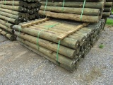 APPROX (28) 6'' X 7' TREATED FENCE POST - ALL ONE PRICE