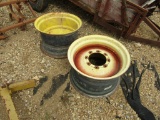 (2) 8 LUG JD RIMS - BOTH ONE PRICE