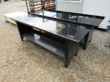 NEW 90'' KC METAL TABLE