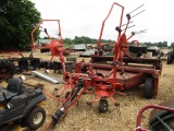 4 BASKET KUHN HYD FOLD AND TILT HAY TEDDER