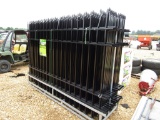 (22) NEW 7FT X 10FT WROUGHT IRON FENCE PANELS - ALL ONE PRICE